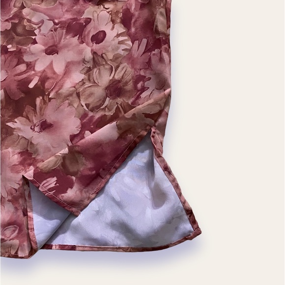 Vintage - Floral Pattern Double Spaghetti Straps Top - Picture 4 of 7